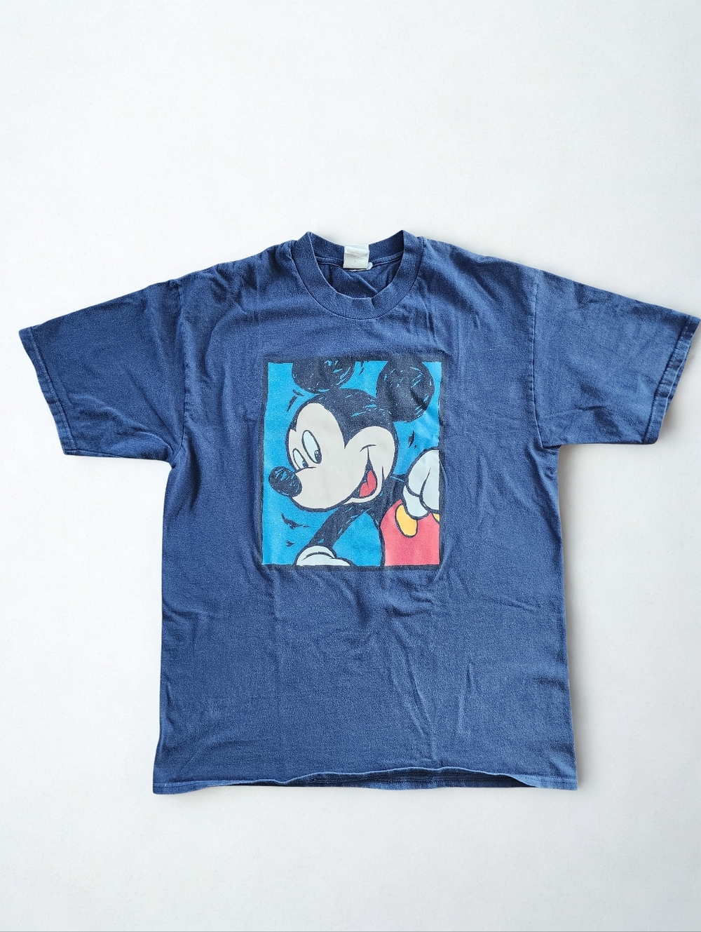 Navy Blue Mickey Mouse Graphic Tee